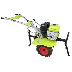 Motoculteur chinois Reaper Harvester Machine Farm Mini 4.1KW 170F Moteur Essence Power Tiller Avec Reaper Au Népal