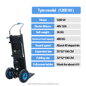 Carrello Elettrico Professionale per Scale con Capacità di 200kg per Supermercati e Magazzini - Product Image 6