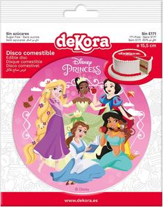 <span class=keywords><strong>Dekora</strong></span> Princess Kids Birthday Cake Topper-Plástico 15,5 cm Suministros de decoración para fiestas - Product Image 2