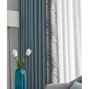 110 "inch 280cm chiều rộng dệt Polyester linen dệt rèm chất liệu Rolls vải bán buôn - Product Image 5