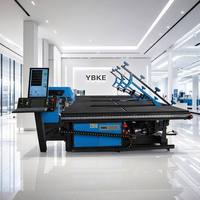 Centro de Corte de Vidrio CNC con Pantalla Táctil Digital YBKE, Estación Automática de Procesamiento de Láminas de Vidrio con Sistema de Grabado por Pórtico
