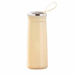 IStapromo Gifts Creative Fashion Bouteille d'eau en verre à double paroi de 400 ml, résistante aux hautes températures, avec logo personnalisé - Product Image 1