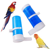 Distributeur d'eau automatique pour oiseaux de compagnie, mangeoire pour cage à oiseaux, conteneur suspendu pour nourriture et eau pour perroquets peau de tigre et oiseaux pivoine