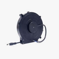 Enrollador de Cable de Cobre Retráctil Pequeño de 2.5m de Capacidad, Cable de Extensión con Enchufe Europeo de 3 Pines, Retorno Automático con Resorte, 230V, para Electrodomésticos