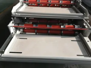Aluminium Tegelpers Machine Dakplaten Maken Machine Kleurrijke Spoelen Rolvormmachine