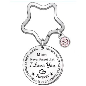 Llaveros <span class=keywords><strong>de</strong></span> Metal para mamá <span class=keywords><strong>de</strong></span> hija, hijo, nunca olvides que te amo, Mamá, Mamá, madres, regalos <span class=keywords><strong>de</strong></span> cumpleaños, llavero, llaveros <span class=keywords><strong>de</strong></span> Metal para mujer - Product Image 4