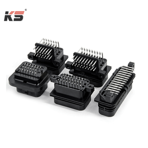 3-1437290-7/4-143729-1 ขั้วต่อสายไฟรถยนต์แบบกำหนดเองของ Kangsheng สำหรับเซ็นเซอร์รถยนต์ ขั้วต่อแบบ 2 ทาง ตัวผู้-ตัวเมีย สำหรับยานยนต์ - Product Image 1