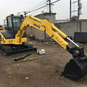 Used Komatsu PC55MR-2 <b>Mini</b> Hydraulic Excavator 5T Japan Digger Machine for Sale with Core Components Engine <b>Motor</b> Pump Gearbox - Product Image 3