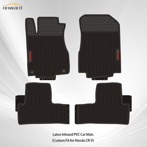 Alfombrillas de Coche Universales Inodoras, Antideslizantes e Impermeables para <span class=keywords><strong>Honda</strong></span> CV-R, Juego Completo, Novedad 2025, Alfombrillas de PVC Hechas a Medida - Product Image 1