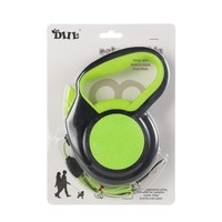 Laisse Rétractable pour Chien, Laisse de Promenade Réfléchissante, Surface de Corde Plus Sûre la Nuit, Frein à Un Bouton, Fournitures pour Animaux de Compagnie en Gros
