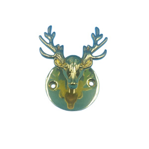 Zinc Alloy Deer Head <b>Cabinet</b> Handle Novelty Shape Durable <b>Rustic</b> Design For Wardrobe Wine <b>Cabinet</b> Drawer Hardware Accessory - Product Image 5