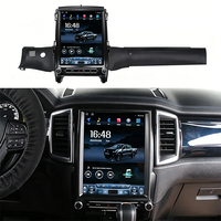 Autoradio vertical Android 14 de 12,1 pouces pour Ford Ranger Everest F550 2016-2021, CarPlay sans fil, lecteur GPS, Carplay