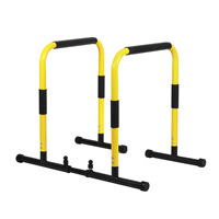 Barras Paralelas para Fitness, Barra de Dominadas para Puerta, Barras Dobles, Entrenador Abdominal de una Sola Pieza, Multifuncional para Uso Doméstico