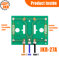 Sensor Magnético de Límite para Motor de Puerta Corredera de Diseño Moderno, Repuesto de Fábrica para Abrepuertas, Tornillo de Plástico