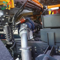 Camion benne d'occasion Shacman F3000 6x4, conduite à gauche, poids utile 50T, diesel