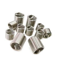 304 316 Stainless Steel Screw Locking Insert Screw Locking Threaded Inserts Wire Thread Insert M2.5M3~M16