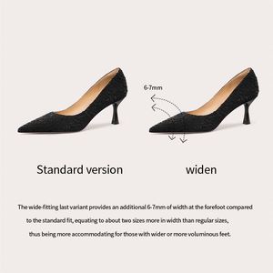 Chaussures élégantes pour femmes, bout pointu, talon haut, chaussures décontractées pour femmes, chaussures d'été populaires pour femmes - Product Image 5
