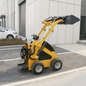 Heavy Duty Mini Compact <b>Wheel</b> Front Skid Steer <b>Small</b> Track High Efficiency EPA CE 5 Engine Construction Farm - Product Image 5