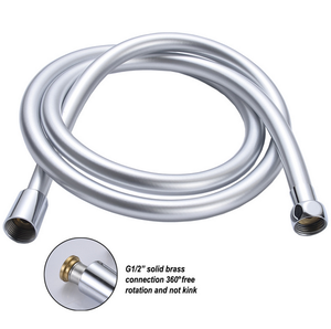 <span class=keywords><strong>Tuyau</strong></span> de douche anticrépus en plastique PVC, Extension de douche argenté Anti-Explosion, <span class=keywords><strong>tuyau</strong></span> de pomme de douche pour la douche - Product Image 2
