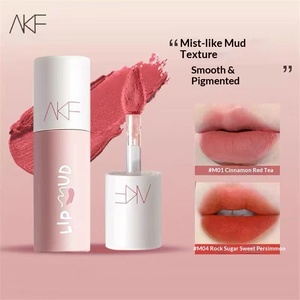 Brillo Labial Akf Lip Glaze, Color Nude, Aspecto Natural, Baja Saturación, Acabado Mate Aterciopelado, Antiadherente, Efecto Iluminador - Product Image 2