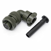 Connecteur circulaire MIL DTL 5015 MS 3106A14S 5 MS3108A14S 5 MS3102A14S 5, fiche et prise aviation 5 broches
