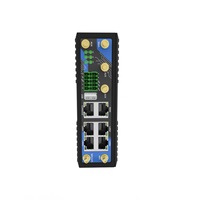 Router LTE Industri 5G Dual SIM Gigabit WiFi6 Dual-Band OpenWRT 6-Port Kecepatan Tinggi PLC & Gerbang IoT Kontrol Jarak Jauh dengan VPN