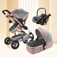 Fabricant et grossiste de poussettes pour bébés de norme européenne, Bebe 2 Luxe Poussette Carrinho De Bebe