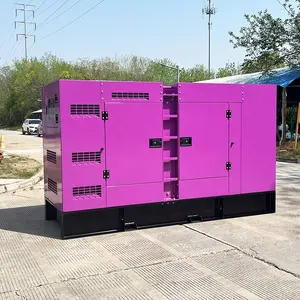 50 هرتز/60 هرتز مدعوم من Cummins 6BTA5.9-G2 125Kva مولد ديزل استعداد 100Kw