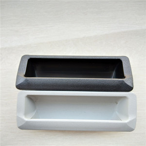 Grey Flush Pocket Door Pulls & Handles with Recessed Styles <b>for</b> Kitchen <b>Dresser</b> Cabinet Drawers-Modern Furniture <b>Knob</b> - Product Image 2