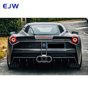 Nouveau kit extérieur semi-fibre de carbone de type M pour 11-16 pour <span class=keywords><strong>Ferrari</strong></span> <span class=keywords><strong>458</strong></span> pare-chocs avant et arrière améliorés jupes latérales capot moteur - Product Image 6