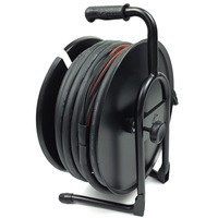 Câble audio professionnel OEM 16 canaux 30m XLR tressé plaqué or, avec chariot portable pour batterie, conforme ROHS, en cuivre OFC et gaine PVC