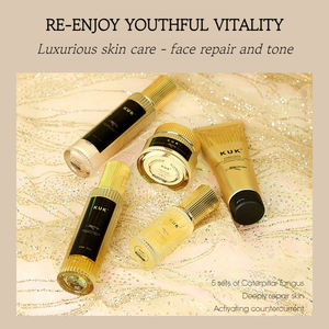 Produk Label pribadi, Set Perawatan Wajah Cordyceps Label pribadi-Anti Penuaan mencerahkan pelembab mewah untuk semua jenis kulit - Product Image 2