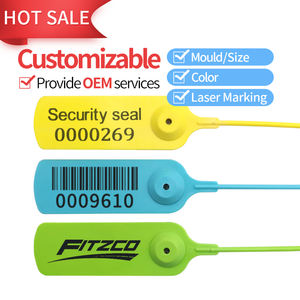 Sigillo in Plastica con Codice a Barre P402, Etichetta Logistica, Sigillo di Sicurezza Antimanomissione - Product Image 5