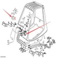 Nueva Válvula de Control de Dirección para Montacargas Chaolutong 3505421202 (Sin Orificio de Retorno) Repuestos para Linde 350 H12 H16 H18 H20 de 1-10 Toneladas