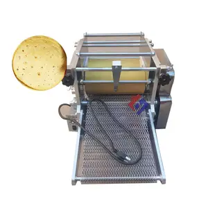 Fonte de fábrica totalmente automática pequena tortilla imprensa pão chip fazendo máquina