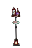 Lanterne de Noël LED Moderne en Plastique avec Musique et Effet Neige - Durable, Tendance, Réutilisable 124x30x30CM - Vente en Gros Usine