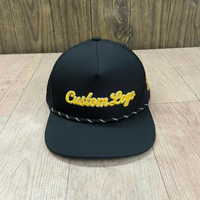 Gorras de Golf de 5 Paneles de Poliéster de Alto Rendimiento con Logotipo Bordado en 3D, Gorras Deportivas Impermeables para Exteriores, Gorras de Béisbol de Vietnam