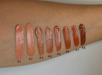 Harga Pabrik Lipstik Matte Cair Vegan Nude Label Pribadi Tahan Lama 8 Warna Makeup MOQ Rendah