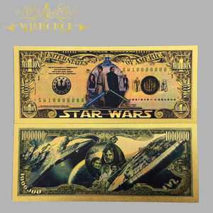 Uang Kertas Bintang Amerika Serikat 2026 Berlapis Emas 24k untuk Hadiah - Product Image 1