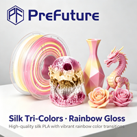 Filament d'impression 3D PLA Soie Magique de Haute Qualité, Consommables, Plusieurs Couleurs, Tiges en Plastique, Matériau d'Impression Haute Vitesse, Longue Durée, Direct Usine