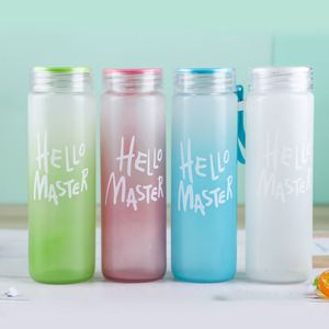 Dd4410 400Ml Travel <b>Glass</b> <b>Bottle</b> Boiling Water Dishwasher Safe Lid Rope Modern Design Luxury High Quality Sport - Product Image 2
