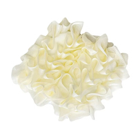 Sac en filet moussant pour savon avec cordon de serrage, non-dispersant, pour savon en forme de fleur, pochette de protection pour savon, gommage pour le dos sous la douche, sac en maille exfoliant