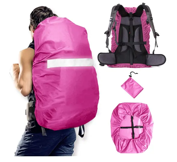 Foldable Outdoor Camping Hiking Mountain Rucksack Waterproof School Bag Backpack Rain Cover