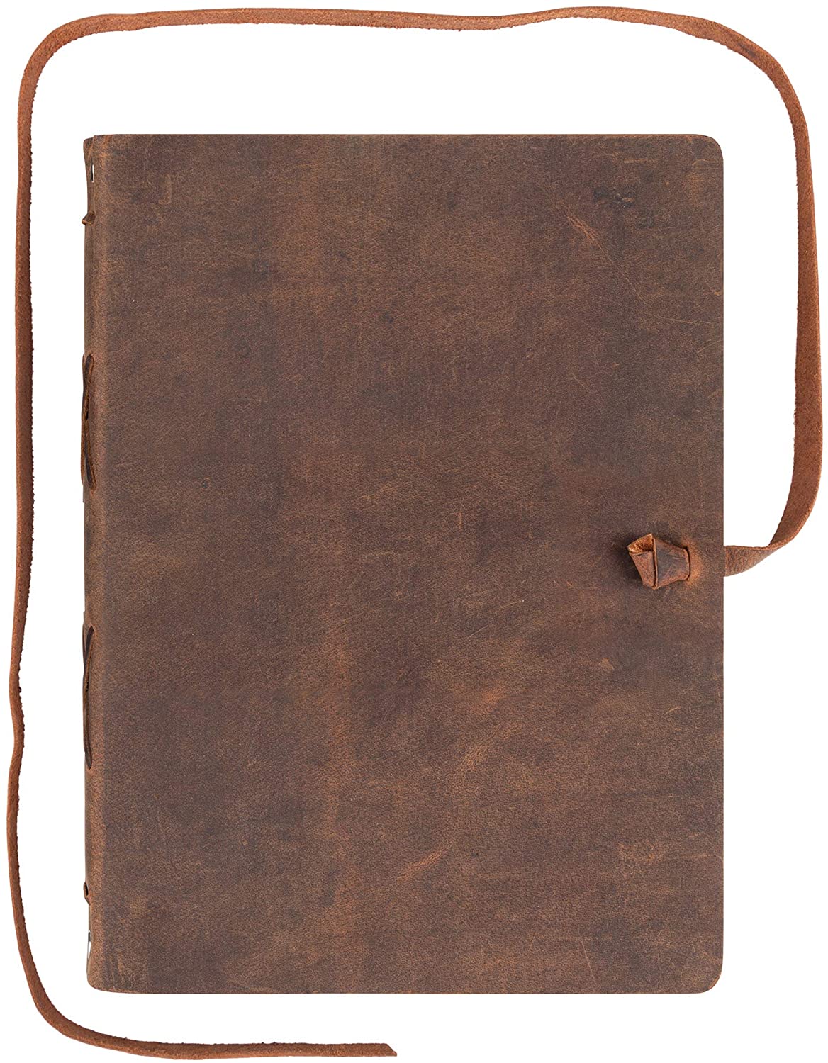 Кожаный фотоальбом лом Книга ручной работы с натуральным лицевым покрытием; Буйвола кожаный альбом для скрапбукинга и фотоальбомы