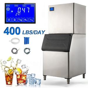 Machine à glace commerciale rapide 400lbs/24h pour Bar Restaurant Electric <span class=keywords><strong>Glacon</strong></span> Cube Maker - Product Image 1