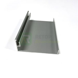 Puerta Vidrio Templado Liviana Venta caliente de perfiles de aluminio en Bolivia perfil aluminio para barandilla de vidrio - Product Image 2