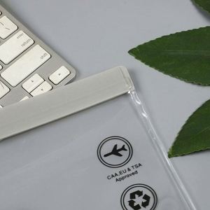 TSA Approved Clear Acrylic Square Quart-Size Toiletry <b>Bag</b>-Leakproof Waterproof Travel Organizer Geometric <b>Gift</b> - Product Image 4