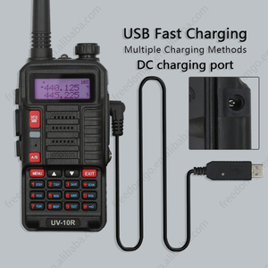 วิทยุสื่อสารแบบมือถือ BFUV-10R รุ่นมืออาชีพ คู่ย่านความถี่ VHF/UHF ระบบอนาล็อก กำลังส่ง 7 วัตต์ ระยะไกล - Product Image 4