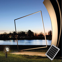 Reflector Solar LED IP65 para Exteriores, Proyector Impermeable para Parques, Patios, Jardines, Caminos y Iluminación del Hogar