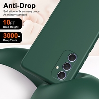 Étui de protection en silicone liquide antichoc de luxe pour téléphone portable pour Samsung Galaxy A10 A40 A50 A30S A50S A70 A70S A60 A20C SPC01